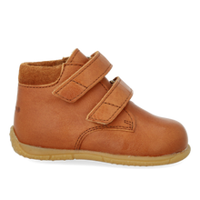 Indlæs billede til gallerivisning Begyndersko m. velcro, Cognac