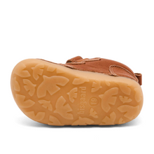 Indlæs billede til gallerivisning Begyndersko m. velcro, Cognac