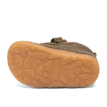 Indlæs billede til gallerivisning Begyndersko m. velcro, Brun