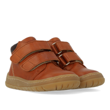 Indlæs billede til gallerivisning Begyndersko m. velcro, Cognac