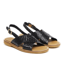 Indlæs billede til gallerivisning Sandal m. spænde, Sort