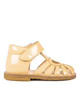 Indlæs billede til gallerivisning Begyndersandal m. velcro, Gul