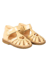 Indlæs billede til gallerivisning Begyndersandal m. velcro, Gul