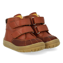 Indlæs billede til gallerivisning Begynder-TEX-støvle m. velcro, Mørkebrun