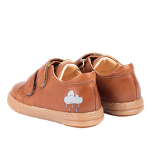 Indlæs billede til gallerivisning Begyndersko m. velcro, Cognac