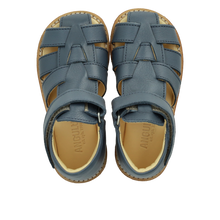 Indlæs billede til gallerivisning Begyndersandal m. velcro, Blå