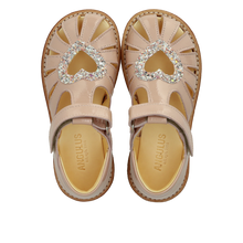 Indlæs billede til gallerivisning Sandal m. velcro, Rosa Glitter