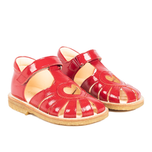 Indlæs billede til gallerivisning Sandal m. velcro, Rød