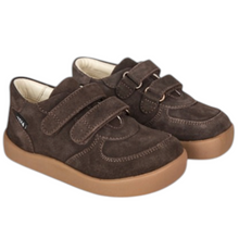 Indlæs billede til gallerivisning Sneakers m. velcro, Mørkebrun