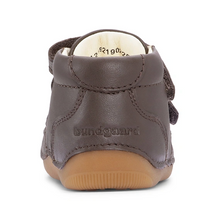 Indlæs billede til gallerivisning Begyndersko m. velcro, Brun