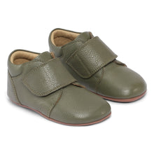Indlæs billede til gallerivisning Hjemmesko m. velcro, Oliven