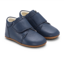 Indlæs billede til gallerivisning Hjemmesko m. velcro, Navy