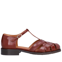 Indlæs billede til gallerivisning Sandal m. spænde, Brun