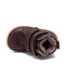 Indlæs billede til gallerivisning TEX-støvle m. velcro, Mørkebrun