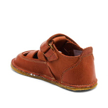 Indlæs billede til gallerivisning Begyndersandal m. velcro, Cognac