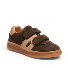 Indlæs billede til gallerivisning Sneakers m. velcro, Brun