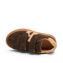 Indlæs billede til gallerivisning Sneakers m. velcro, Brun