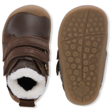Indlæs billede til gallerivisning TEX-begynderstøvle m. velcro, Mørkebrun