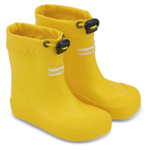 Indlæs billede til gallerivisning Begynder-gummistøvle m. snøre, Gul