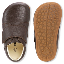 Indlæs billede til gallerivisning Hjemmesko m. velcro, Mørkebrun