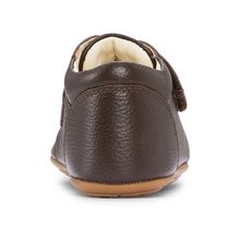 Indlæs billede til gallerivisning Hjemmesko m. velcro, Mørkebrun