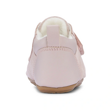 Indlæs billede til gallerivisning Uld-hjemmesko m. velcro, Rose