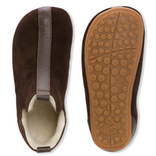 Indlæs billede til gallerivisning Uld-hjemmesko, Mørkebrun