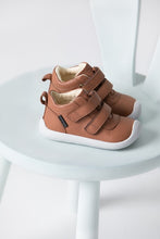 Indlæs billede til gallerivisning TEX-Sneakers m. velcro, Cognac