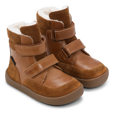 Indlæs billede til gallerivisning TEX-vinterstøvle m. velcro, Cognac