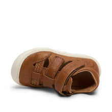 Indlæs billede til gallerivisning Sandal m. velcro, Cognac