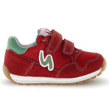 Indlæs billede til gallerivisning Sneakers m. velcro, Rød
