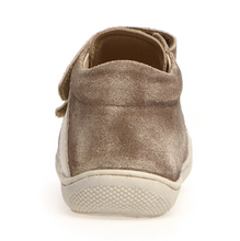 Indlæs billede til gallerivisning Naturino ruskind begyndersko med dobbelt velcrolukning/ Beige hæl