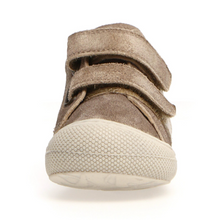 Indlæs billede til gallerivisning Naturino ruskind begyndersko med dobbelt velcrolukning/ Beige front