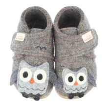 Indlæs billede til gallerivisning Hjemmesko m. velcro, Brun