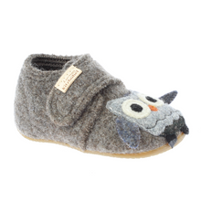 Indlæs billede til gallerivisning Hjemmesko m. velcro, Brun