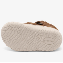 Indlæs billede til gallerivisning Begyndersandal m. velcro, Cognac