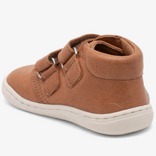 Indlæs billede til gallerivisning Begyndersko m. velcro, Cognac