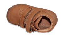 Indlæs billede til gallerivisning Begyndersko m. velcro, Cognac