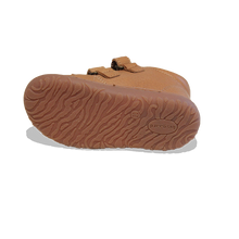 Indlæs billede til gallerivisning Begyndersko m. velcro, Cognac