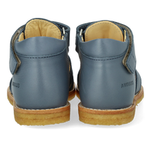 Indlæs billede til gallerivisning Begyndersandal m. velcro, Blå