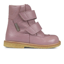 Indlæs billede til gallerivisning TEX-støvle m. velcro, Lys blomme