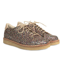 Indlæs billede til gallerivisning Sneakers m. snøre, Glitter