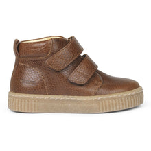 Indlæs billede til gallerivisning Sneakers m. velcro, Cognac