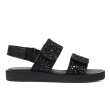 Indlæs billede til gallerivisning Sandal, Sort glitter