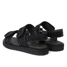 Indlæs billede til gallerivisning Sandal, Sort glitter