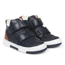 Indlæs billede til gallerivisning Sneakers m. velcro, Navy