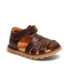 Indlæs billede til gallerivisning Sandal m. velcro, Brun
