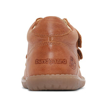Indlæs billede til gallerivisning Begyndersko m. velcro, Cognac