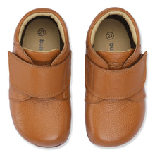 Indlæs billede til gallerivisning Hjemmesko m. velcro, Cognac