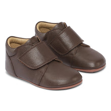Indlæs billede til gallerivisning Hjemmesko m. velcro, Brun